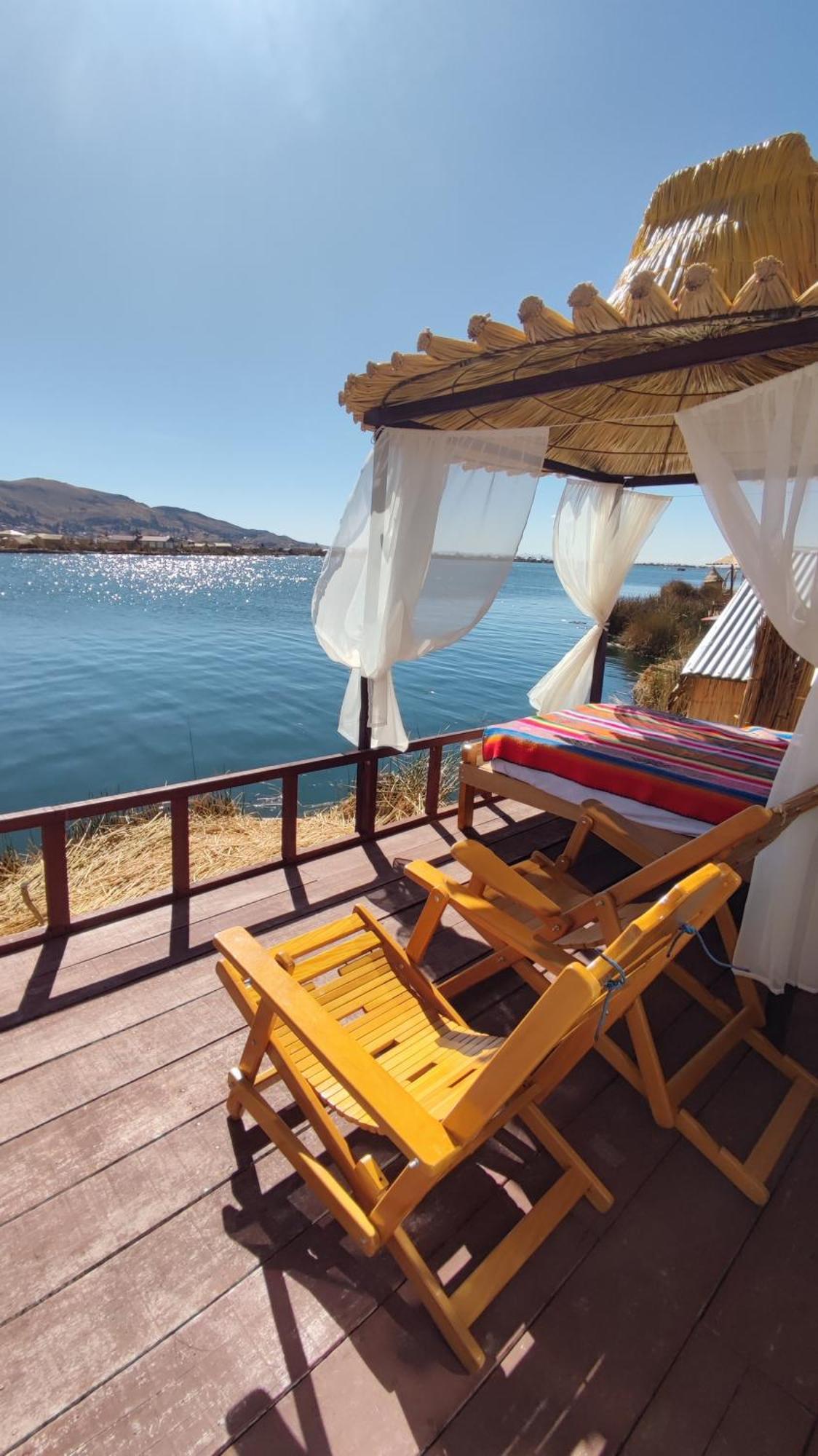 Uros Utasa Lodge Пуно Экстерьер фото